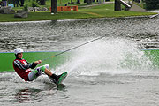 Wakeboarden auf dem Olympiasee im Sommer 2011 (&copy;Foto: MartiN Schmitz)